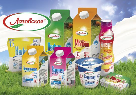  Хабаровская молочная марка «Лазовское» завершила рестайлинг