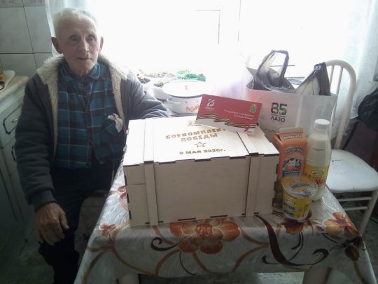 С пользой для здоровья: Переяславский молочный завод приготовил подарки ветеранам