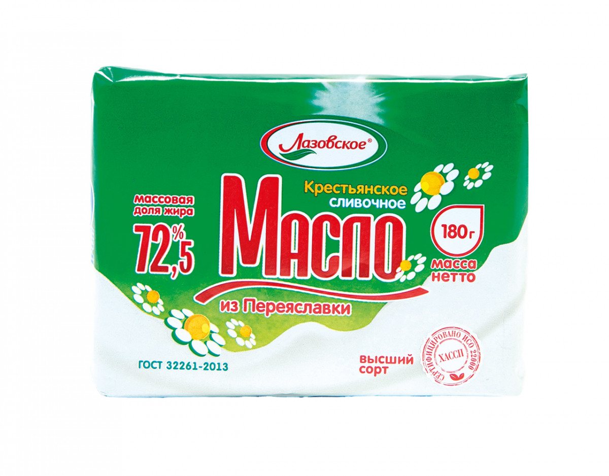 Масло сливочное Крестьянское
